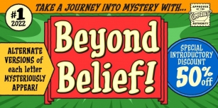 Beyond Belief Font Download
