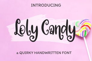 Loly Candy Font Download