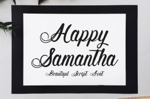 Happy Samantha Font Download