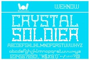 Crystal Soldier Font Download