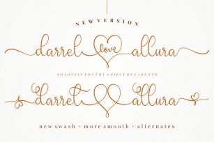 New Darrel Allura Font Download