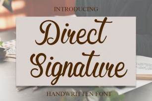 Direct Signature Font Download