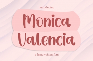 Monica Valencia Font Download