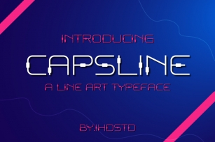 Capsline Display Typeface Font Download