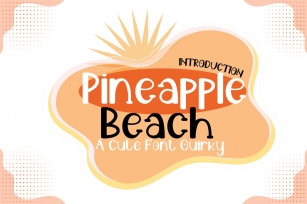Pineapple Beach Font Download