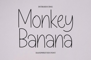 Monkey Banana Font Download