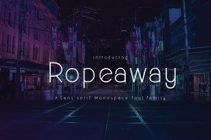 Ropeaway Font Download