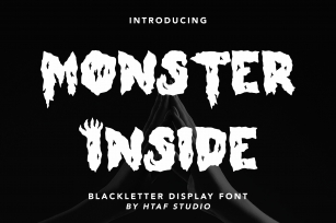 Monster Inside Font Download