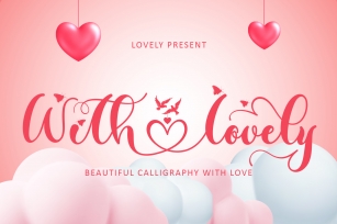 With Lovely Font Download