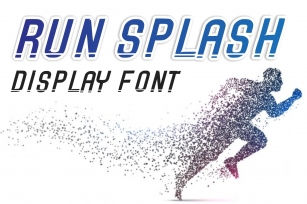 Run Splash Font Download
