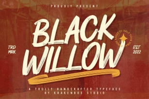 Black Willow Font Download