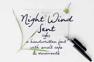 Night Wind Sent Font Download