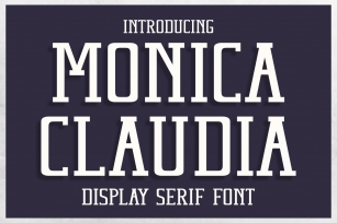 Monica Claudia Font Download