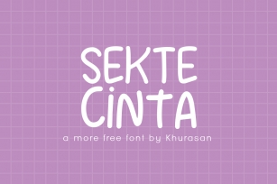 Sekte Cinta Font Download