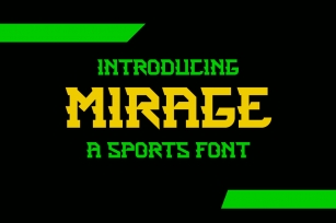Mirage Font Download
