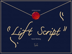 Lift Script Font Download