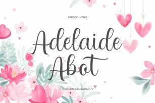 Adelaide Abot Font Download