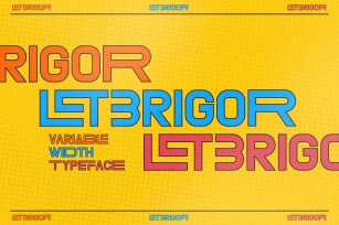 Letbrigor Font Download