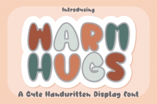 Warm Hugs Font Download