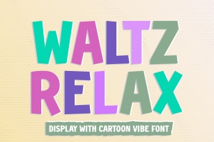 Waltz Relax Font Download