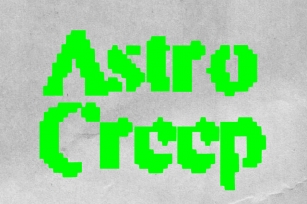 Astro Creep Font Download
