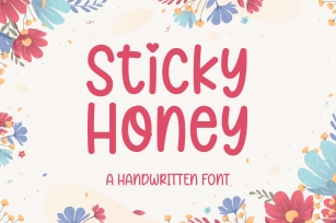 Sticky Honey Font Download