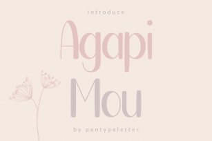 Agapi Mou Font Download