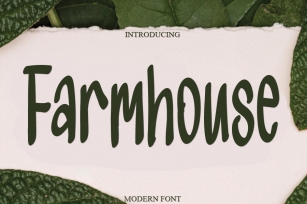 Farmhouse Font Download