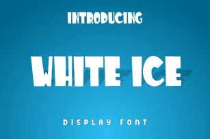 White Ice Font Download