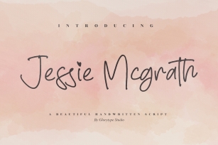 Jessie Mcgrath Font Download