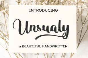 Unsualy Font Download