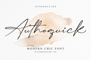 Authoquick Font Download