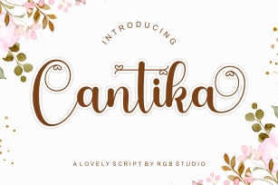 Cantika Font Download