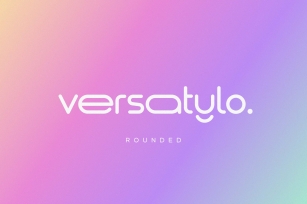 Versatylo Rounded Font Download