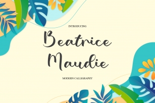 Beatrice Maudie Font Download