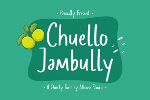 Chuello Jambully Font Download