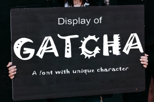 Gatcha Word Font Download