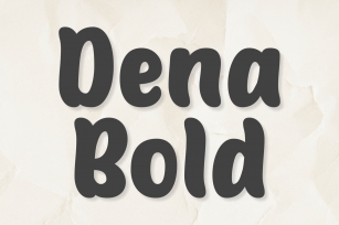 Dena Bold Font Download