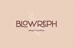 Blowreph Font Download