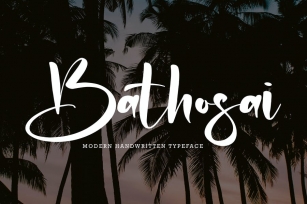 Bathosai Font Download