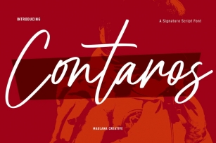 Contaros Script Font Font Download