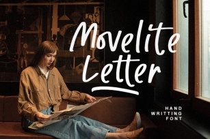 Movelite - Bold Handwriting Font Font Download