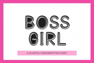 Boss Girl Font Download