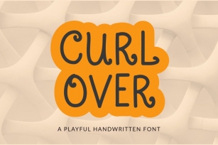 Curl Over Font Download