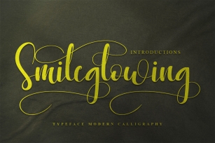 Smile Glowing Font Download