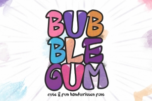 bubblegum Font Download