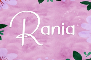 Rania Font Download