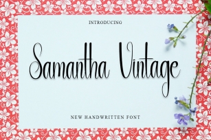 Samantha Vintage Font Download