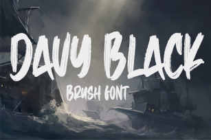 Davy Black Font Download
