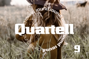 Quartell Round Font Download